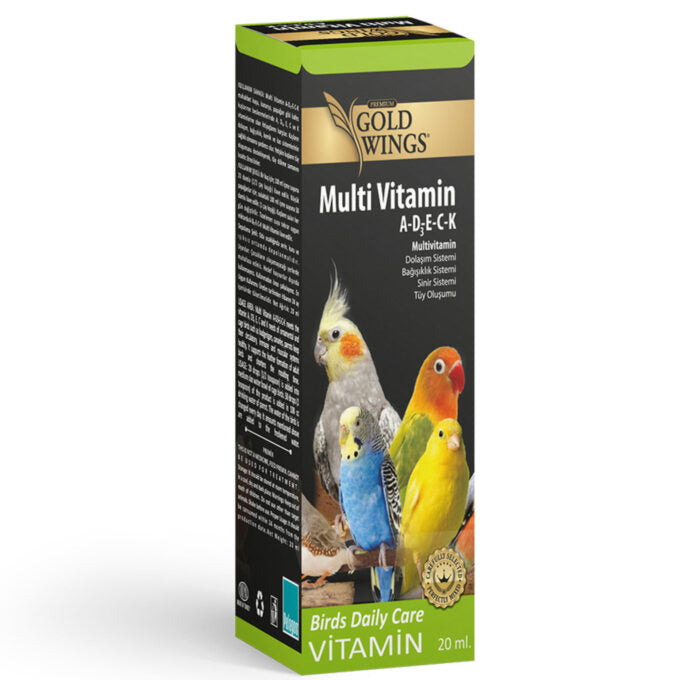 Gold Wings Multivitamin (Support feather & Skin ) 20cc