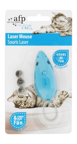 All for Paws Blue Laser Mouse Cat Toy