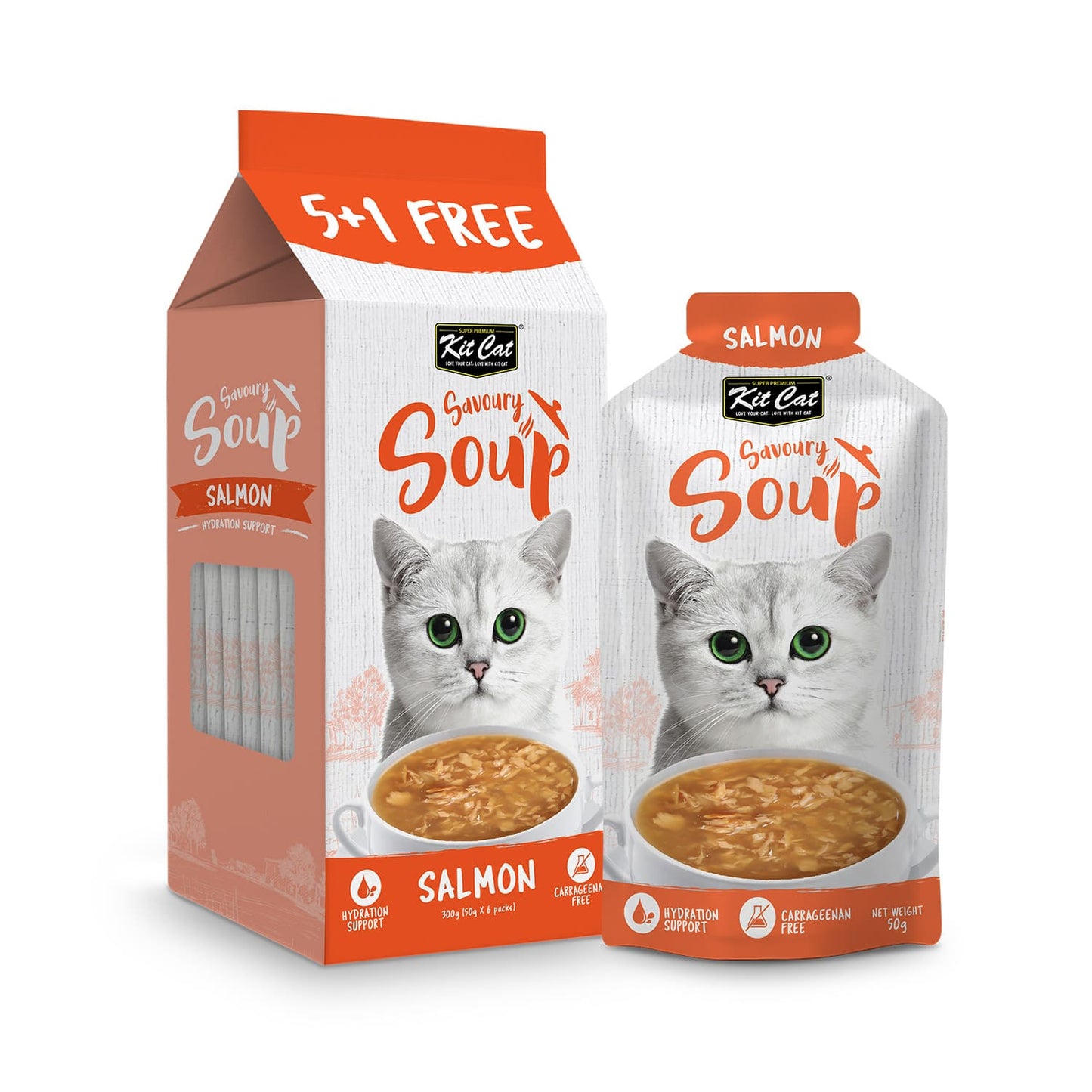 Kit Cat Savoury Soup Chicken 300g ( 6 X 50g )