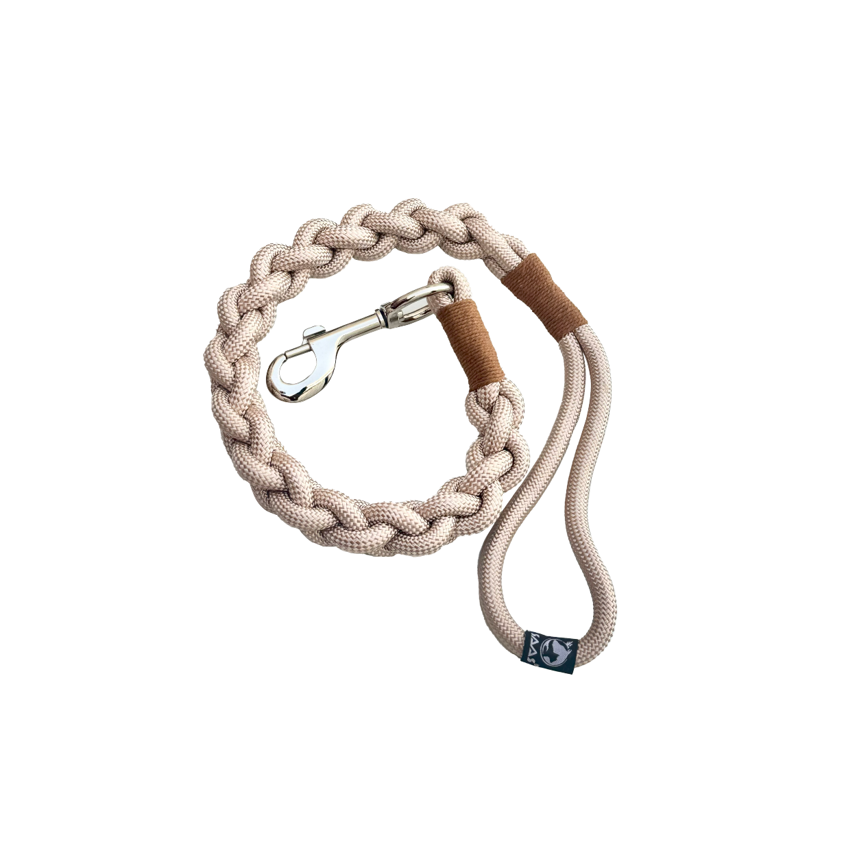 Woven Short-Model Dog Leashe White (90 CM)