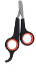 Pado Black & Red Bird Nail Scissors
