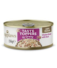 Applaws Taste Topper Gravy Chicken Duck Dog Tin