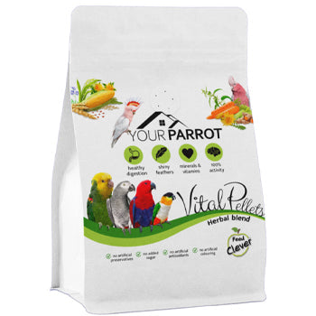 Your Parrot Vital Pellets | Herbal Blend Complete Food 3kg