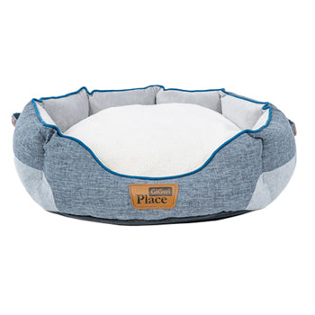 سرير فاخر للكلاب قابل للإزالة من GiGwi Place، متوسط الحجم