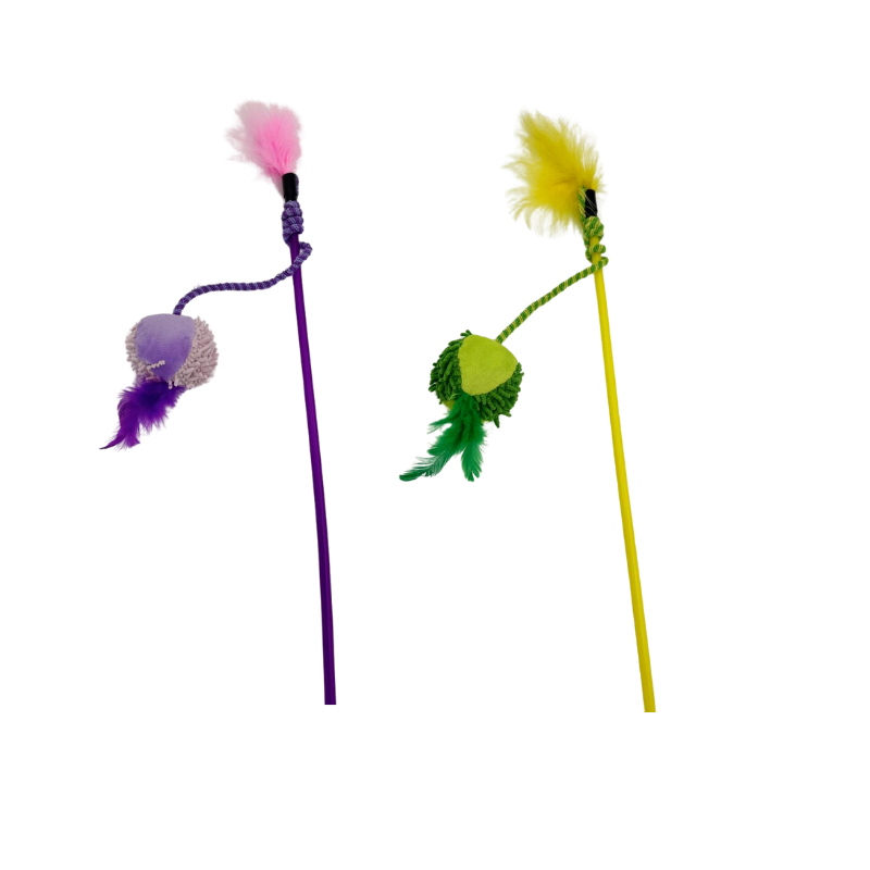 Teaser Stick Toy 50cm