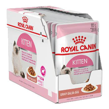 *Feline Health Nutrition Kitten Gravy (WET FOOD - Pouches) 85gx12