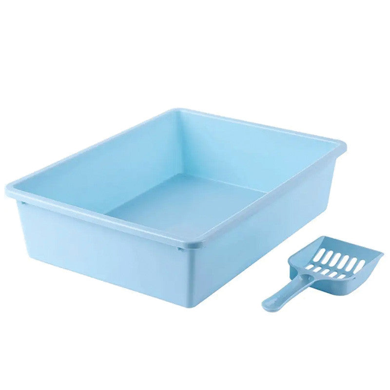 Saas Litter Tray 38x28x10 (Blue, Pink & Green)