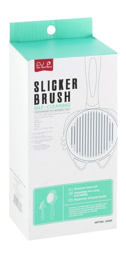 Pet Slicker Self cleaning Brush