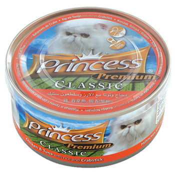 Princess Premium Chicken & Tuna with Rice & Crabstick 170g