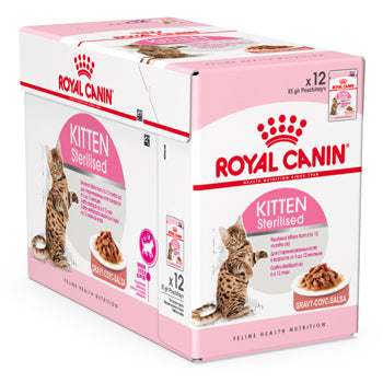 *Feline Health Nutrition Kitten Sterilised Gravy (WET FOOD - Pouches)