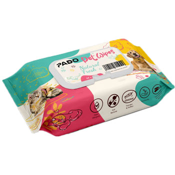 Pado Pet Wipes (Natural Fresh) 50pcs