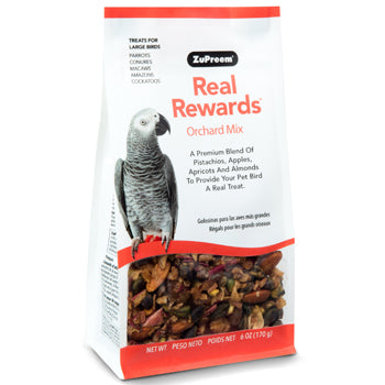 Real Reward Large Parrot Treats - Orchard Mix 170g