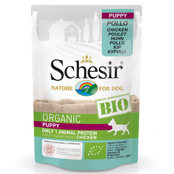 Schesir Bio Chicken Puppy 85g