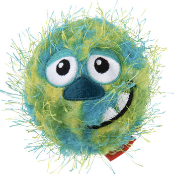 لعبة Gigwi متوسطة الحجم من القطيفة مع كرة مطاطية رغوية وصافرة