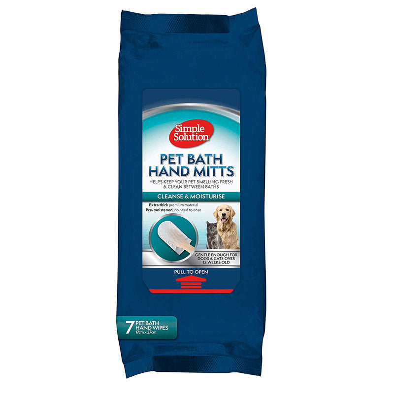 قفازات استحمام للحيوانات الأليفة