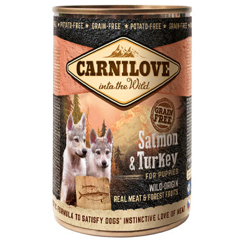 Carnilove Salmon & Turkey For Puppies 400g