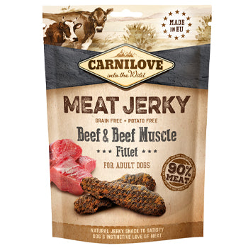 وجبة خفيفة من لحم البقر المقدد من كارنيلوف مع شرائح من عضلات البقر 100 جرام