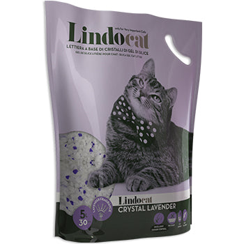 LindoCat Crystal Lavender Scent (Silicagel) - 5 L