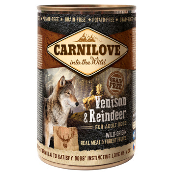 Carnilove Venison & Reindeer For Adult Dogs 400g