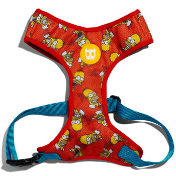 Zee.Dog Homer Simpson Air Mesh Plus Harness Large
