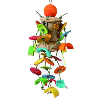 لعبة جوز الهند المرحة الدائرية - حجم كبير