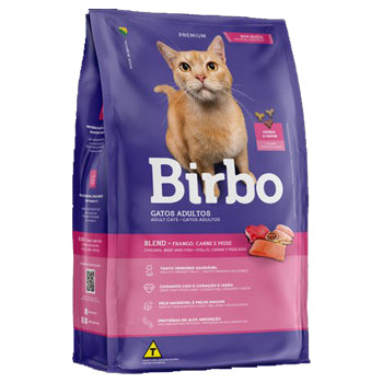 Birbo Blend Adult Cat Food - Chicken Beef Fish 7kg