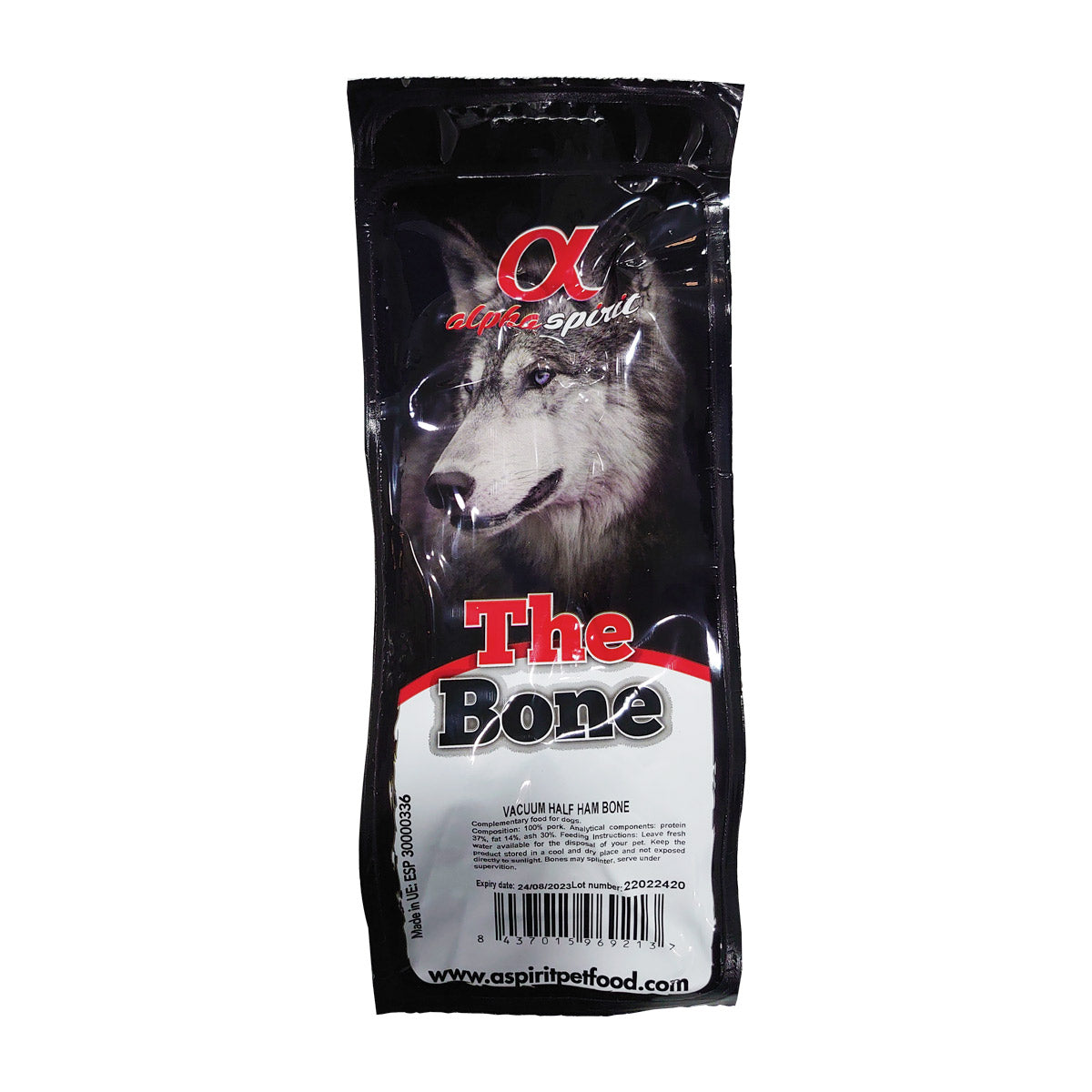 نصف عظم لحم الخنزير