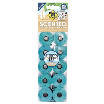 بوب برائحة نسيم المحيط 140 كيس (10 × 14)