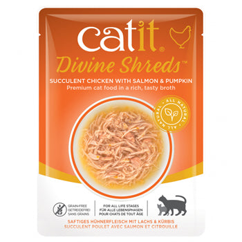 كاتيت قطع ديفاين، دجاج مع السلمون واليقطين 75 جرام