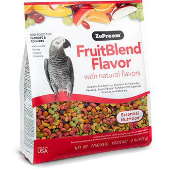FruitBlend Flavor Medium & Large Parrot Food 12lb (5.44kg)