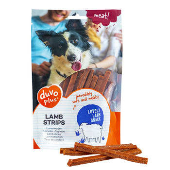Duvo Dog Snack Lamb Strips 80g