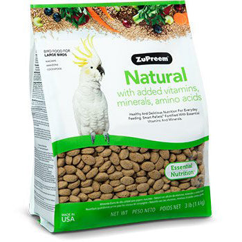Natural Avian Diet Large Parrots 3lb (1.36kg)
