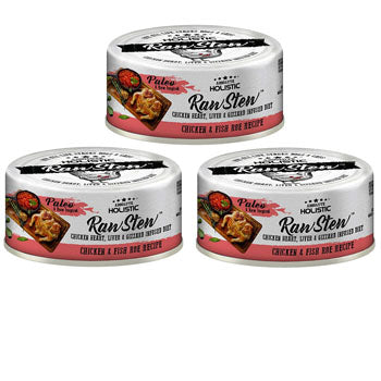 وصفة حساء الدجاج وبيض السمك من Absolute Holistic Raw Stew - 80 جرام