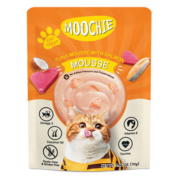 Moochie Cat Food Tuna Mousse With Salmon