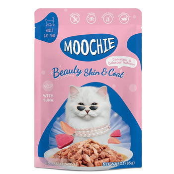 Moochie Cat Food Mince With Tuna - Beauty Skin & Coat