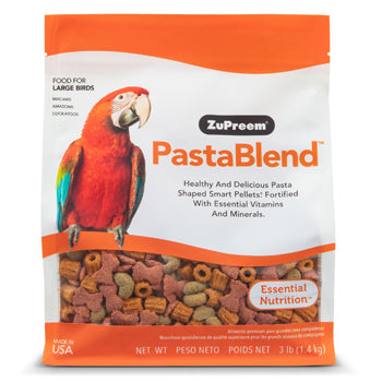 طعام باستا بليند للببغاوات الكبيرة 3 رطل (1.4 كجم)
