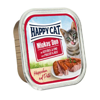 Happy Cat Minkas Duo Poultry & Beef 100g