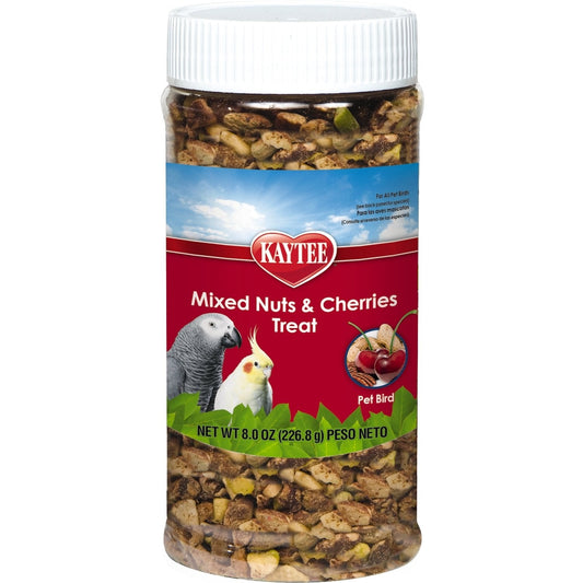 Kaytee Fiesta Mixed Nuts & Cherries Jar 8oz