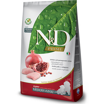 Farmina N&D Chicken & Pomegranate Medium and Maxi Puppy 2.5KG