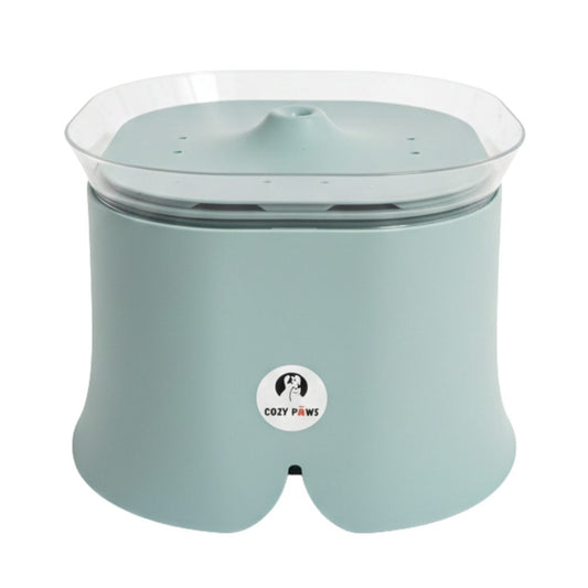 Cozy Paws Automatic Pet Water Fountain – H15 x W21 cm (Mixed Colour)