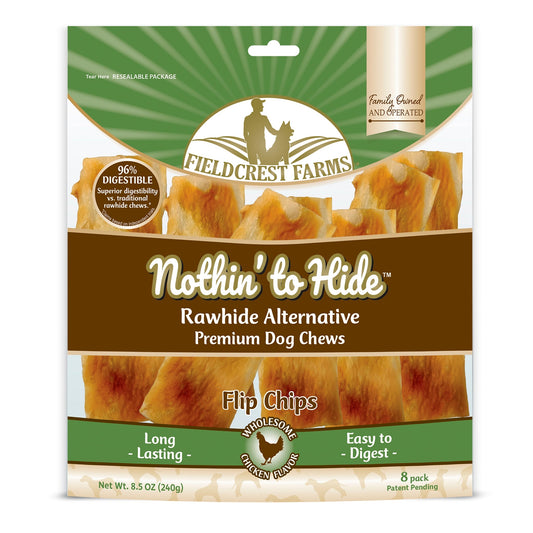 Nothin‰۪ to Hide Flip Chips - Chicken 240g