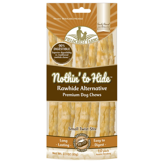 Nothin‰۪ to Hide Small Twist Stix - Peanut Butter 65g
