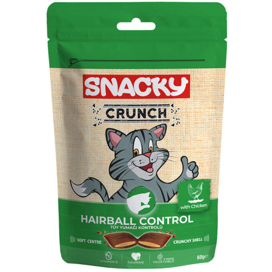 Snacky Cat Crunch ( Hairball Control ) Chicken