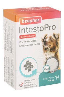 Beaphar IntestoPro Firmer Stool Tablets for Dogs (Above 20kg) 20 tablets