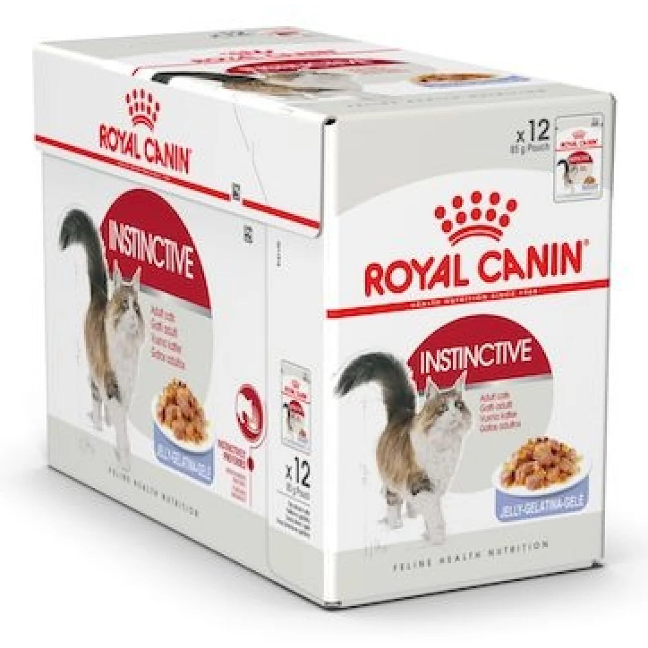 Feline Health Nutrition Instinctive Adult Cats Jelly (Wet Food - Pouches) 12 x 85 g
