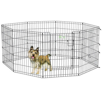 30‰Û? Black Exercise Pen with Full MAX Lock Door