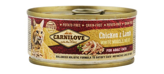Carnilove Wet Food with Chicken & Lamb for Adult Cats
