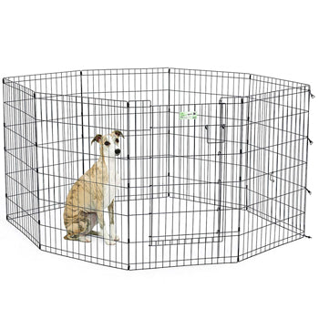 36‰Û? Black Exercise Pen with Full MAX Lock Door