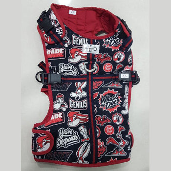 Dog Outfit - Looney Tunes Red & Black