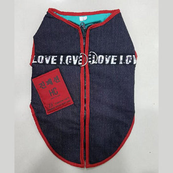 Dog Outfit - Zipper Jeans